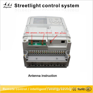 zigbee multifunctional wireless controller for streetlight with wifi,GPRS and ethernet receiving